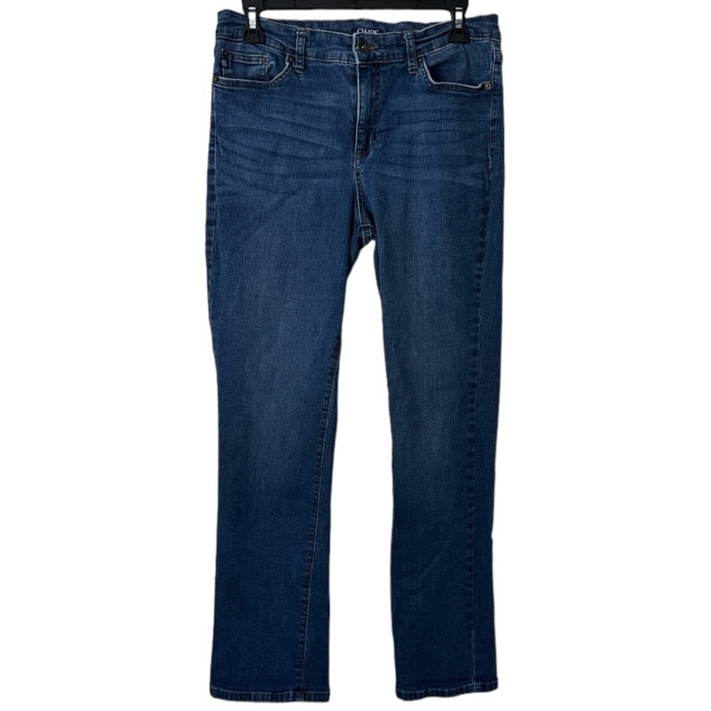 Chaps Women's Straight Leg Jeans - Blue